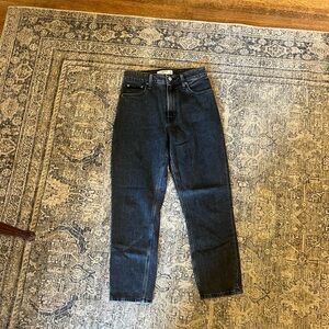 Abercrombie and fitch high rise mom jeans
